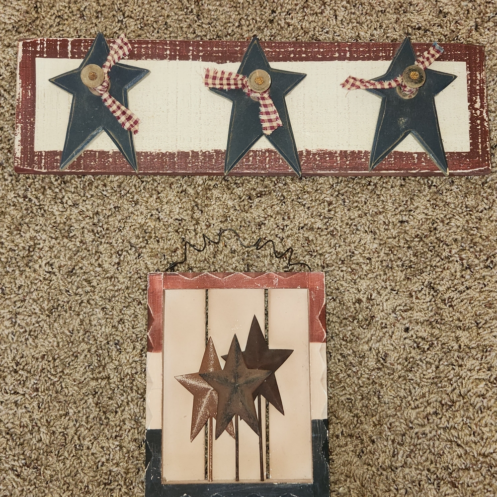 Primative Americana Wall Decor
